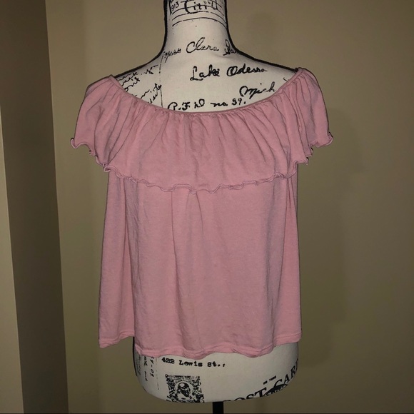 Double Zero Tops - Off Shoulder Blouse By Double Zero